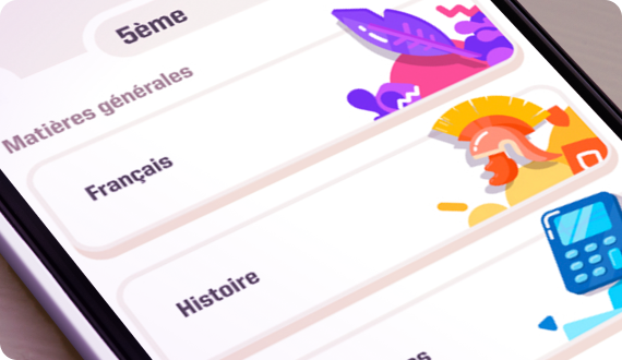 Des cours complets et conformes au programme de français du CP à la Terminale